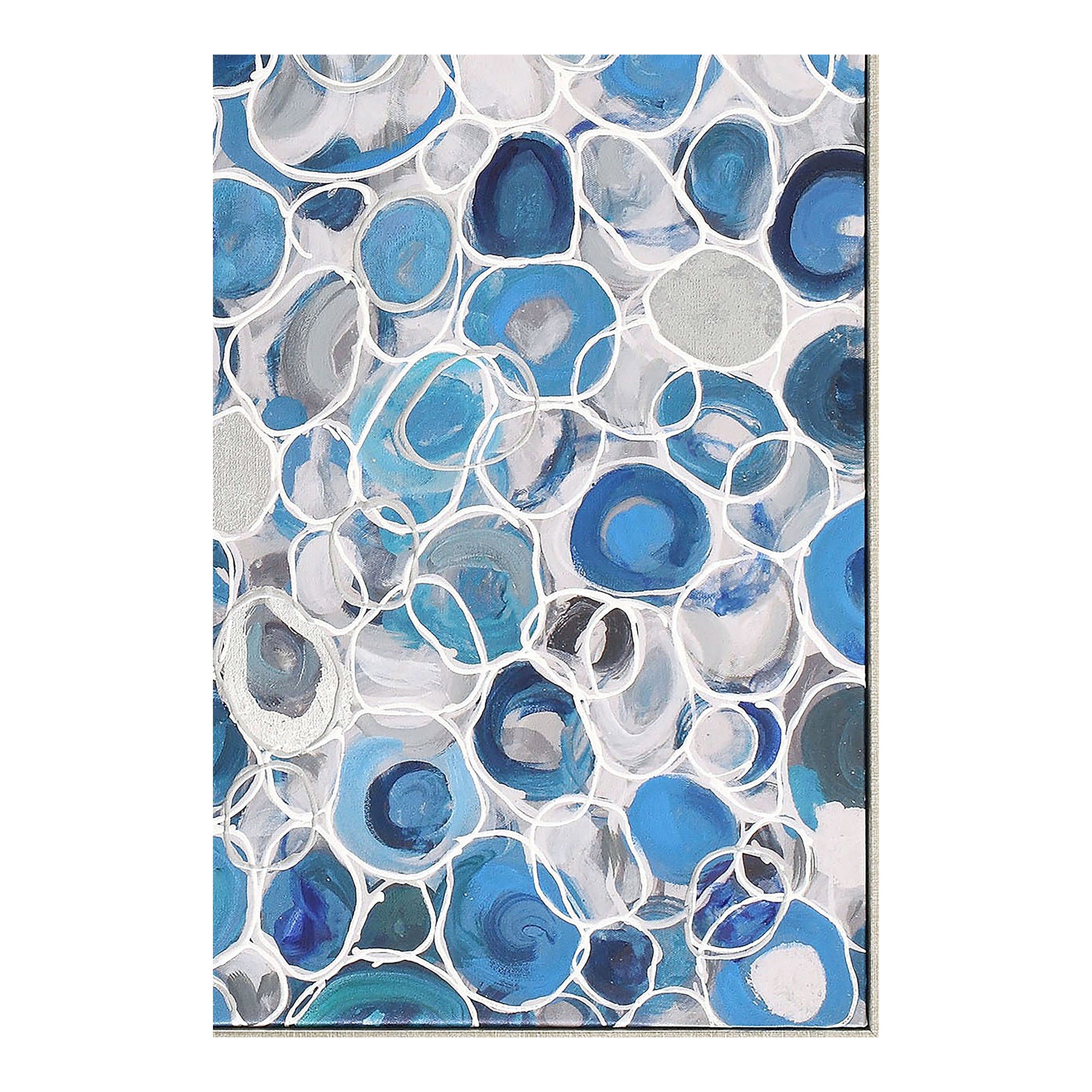 Moes Blue Bubbles Wall Décor FX-1201-37