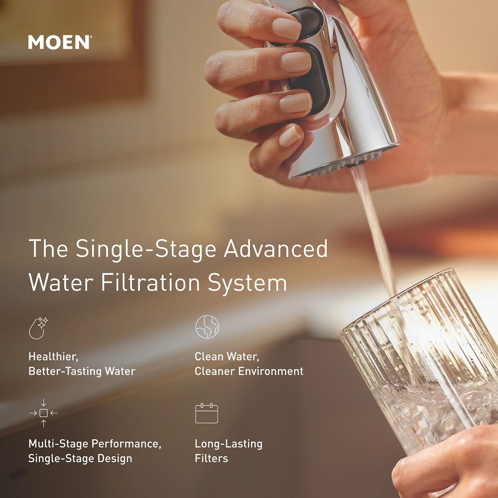 Single-Stage Under Sink Advanced Water Filtration System