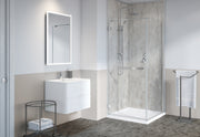 Fibo by Fleurco wall systems Corner Shower Walls