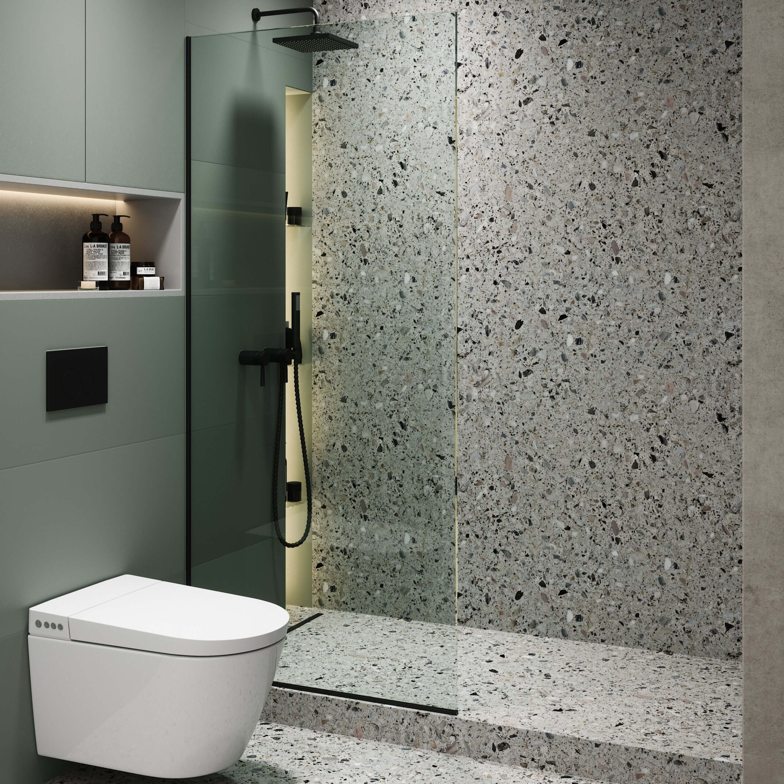 Shower Panel Fixed Frameless
