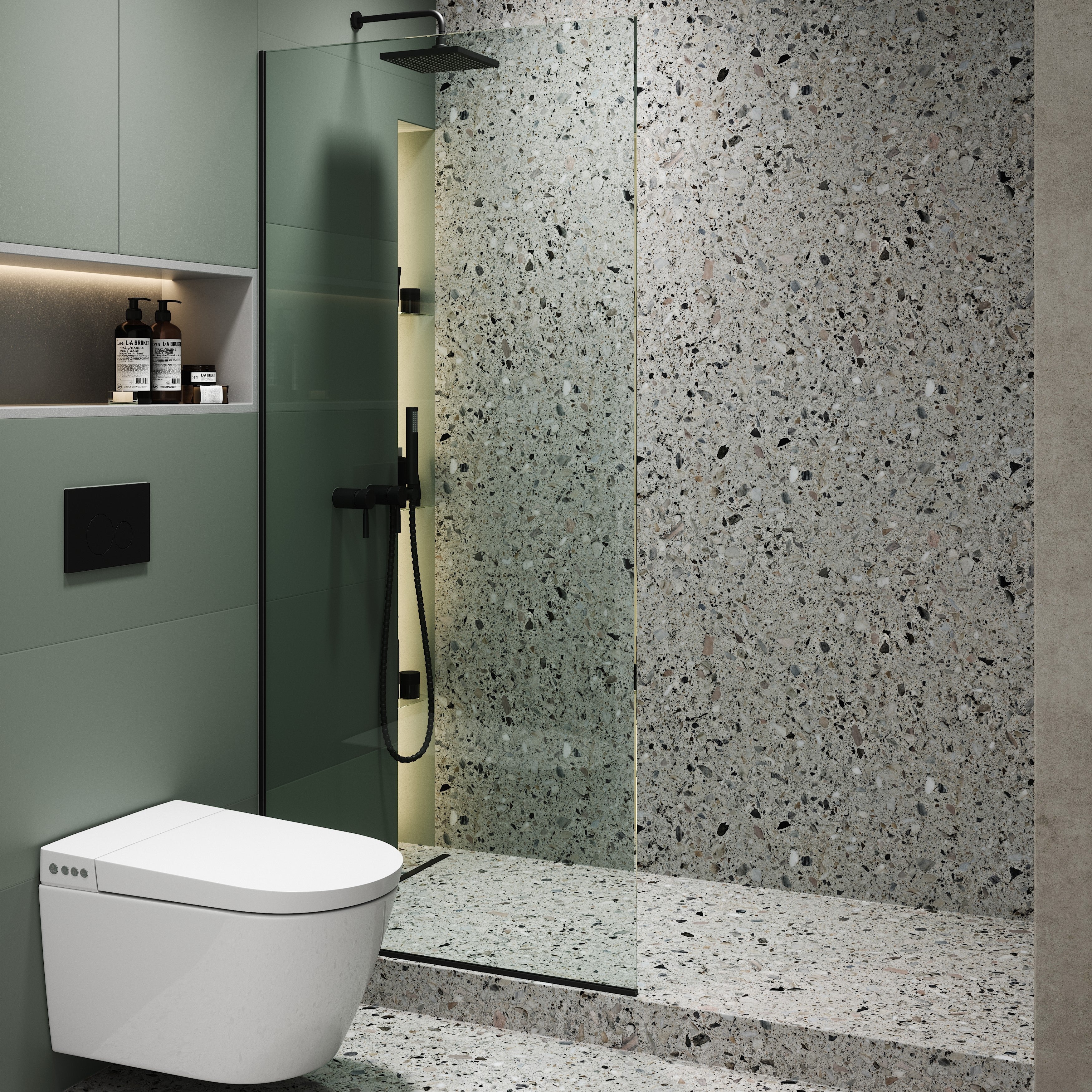 Shower Panel Fixed Frameless