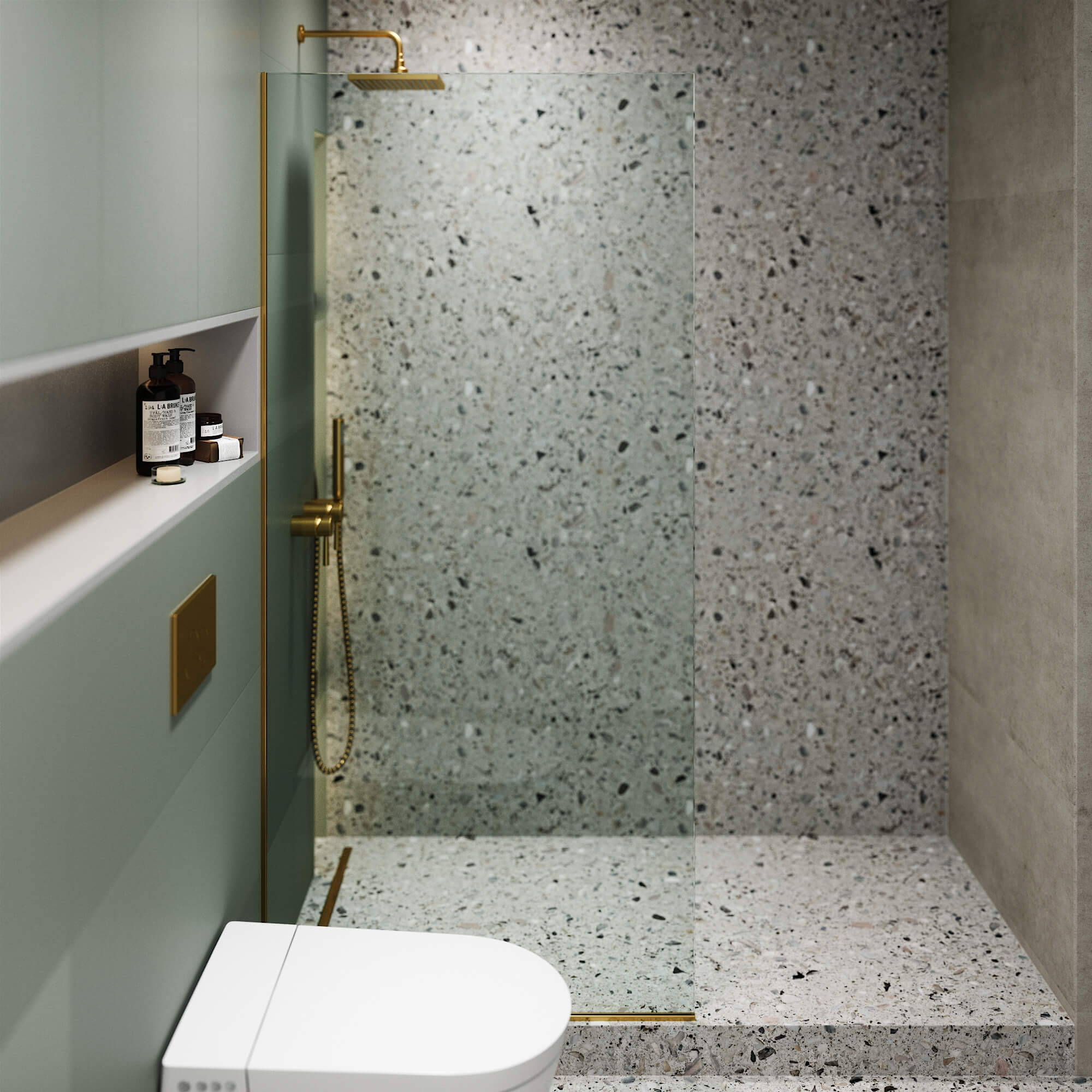 Shower Panel Fixed Frameless
