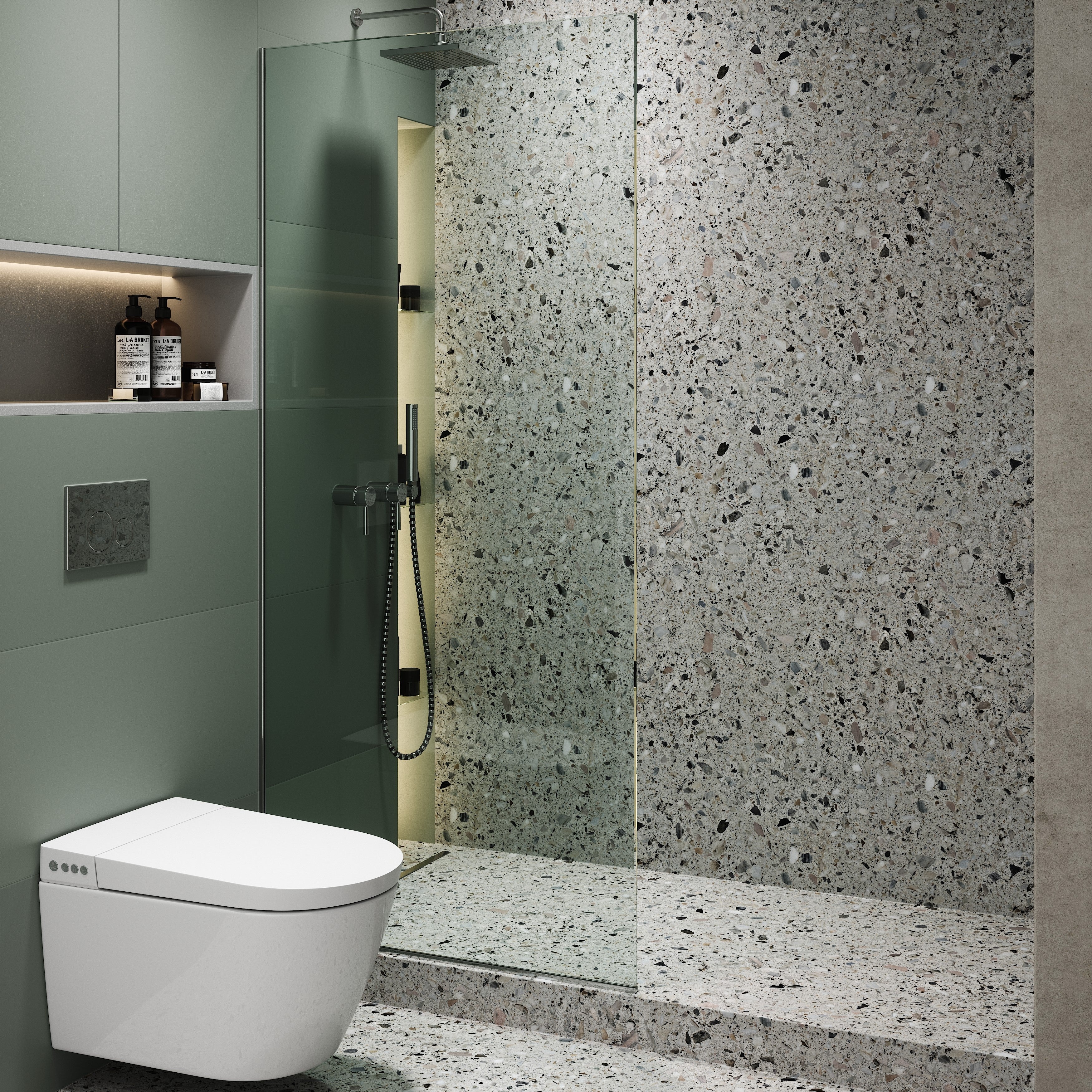 Shower Panel Fixed Frameless