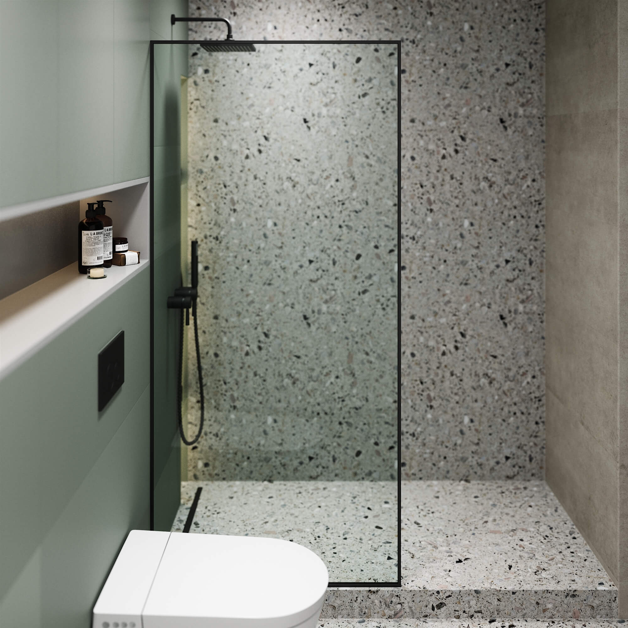 Shower Panel Fixed Full Frame