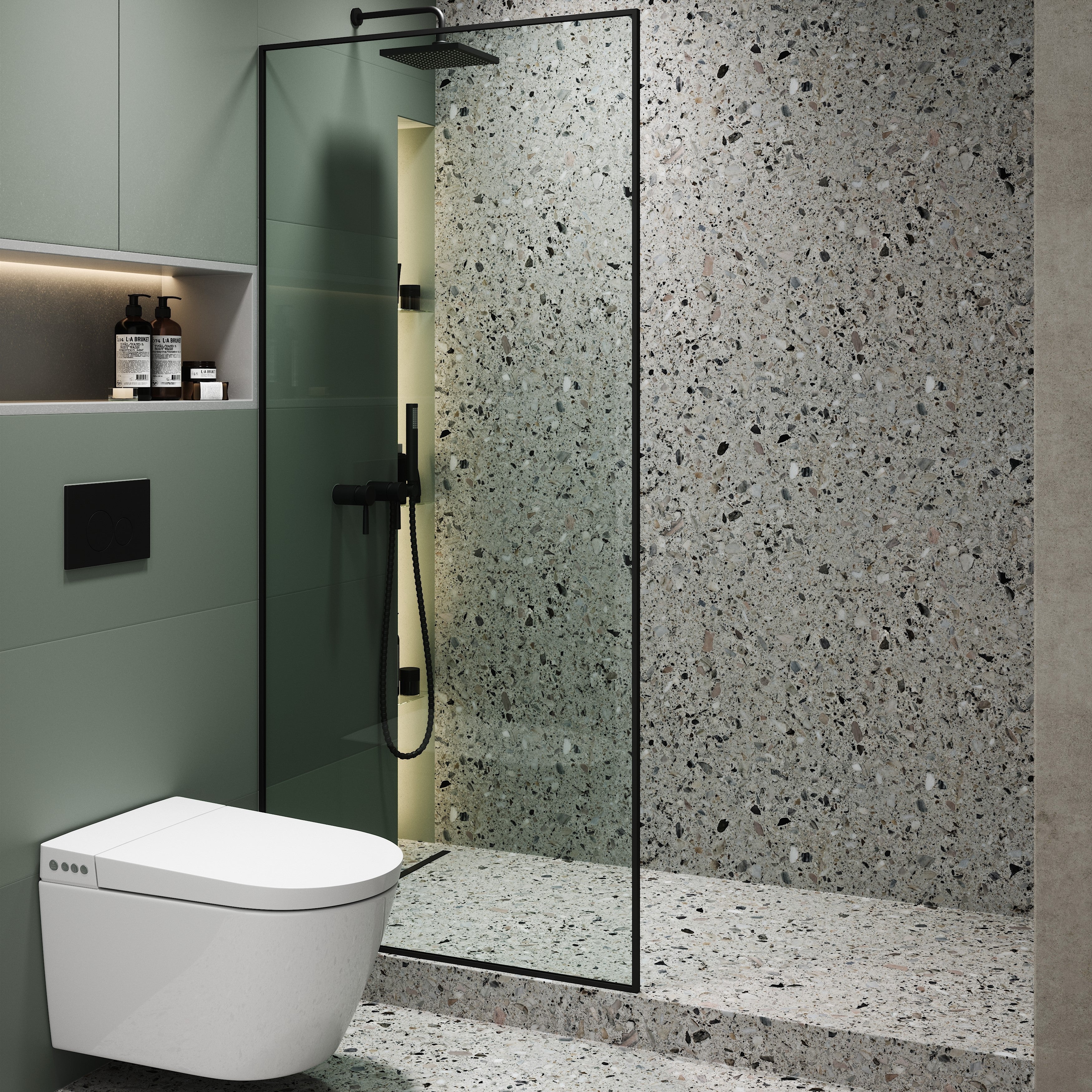 Shower Panel Fixed Full Frame