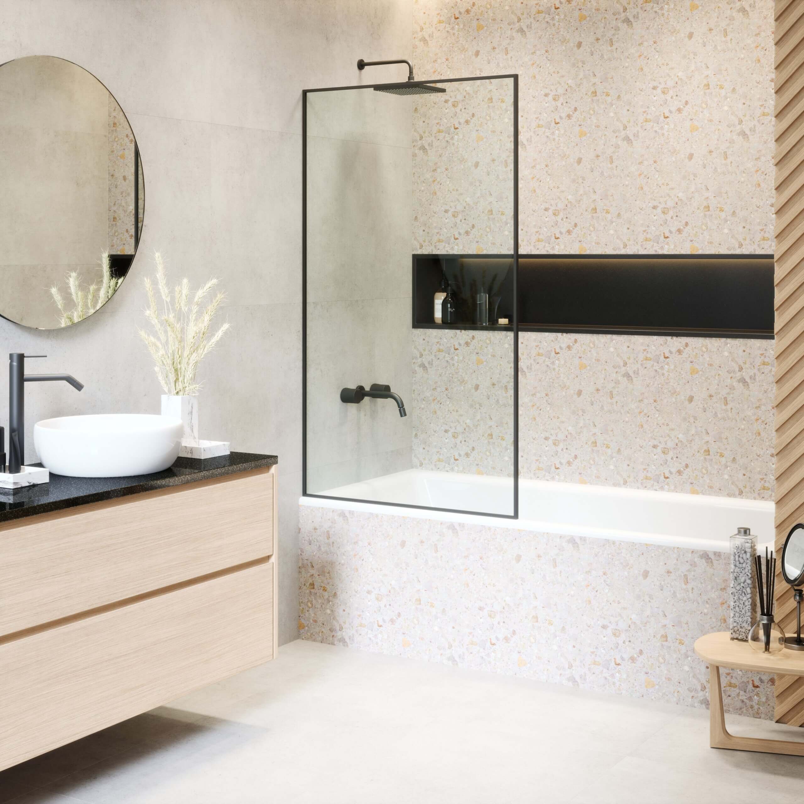 Tub Panel Fixed Full Frame