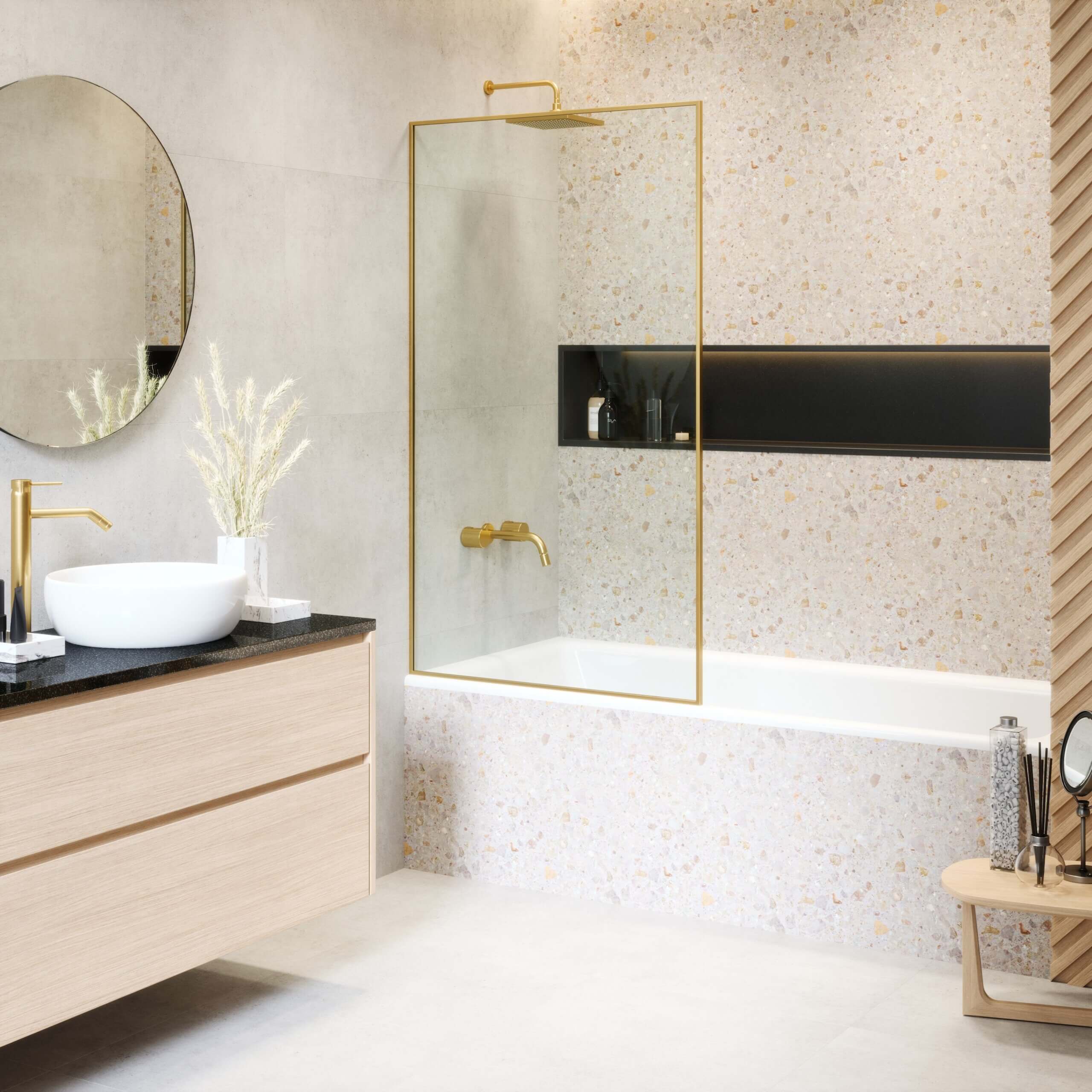 Tub Panel Fixed Full Frame