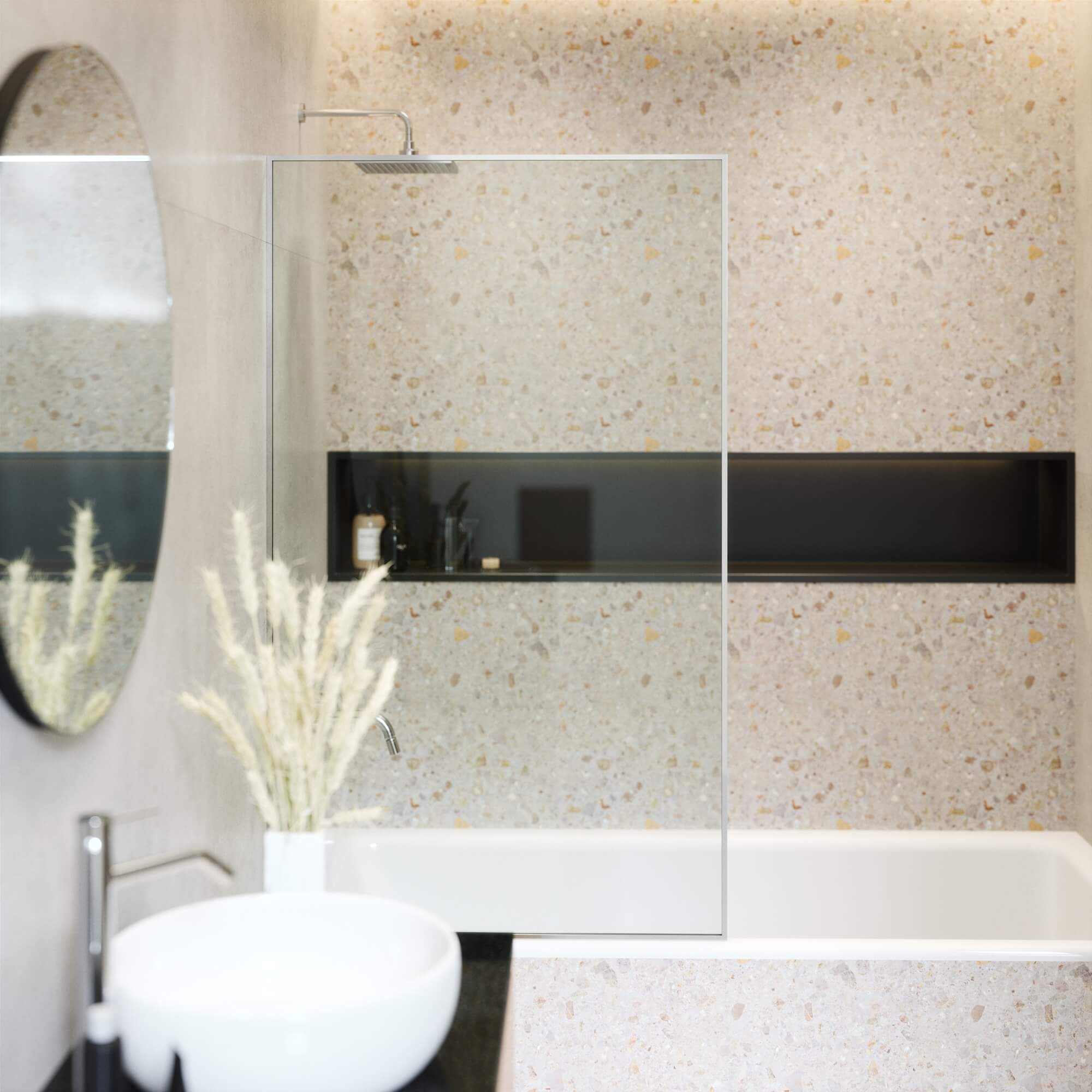 Tub Panel Fixed Full Frame