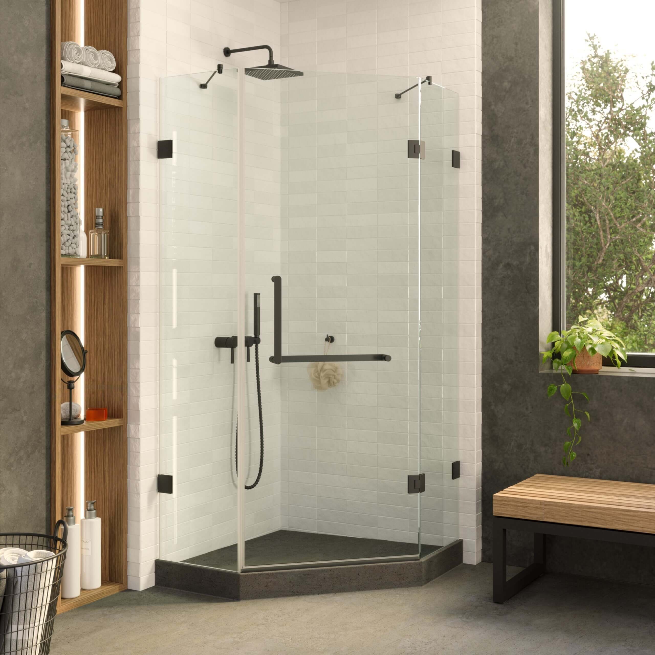 Shower Enclosure Neo Angle Frameless