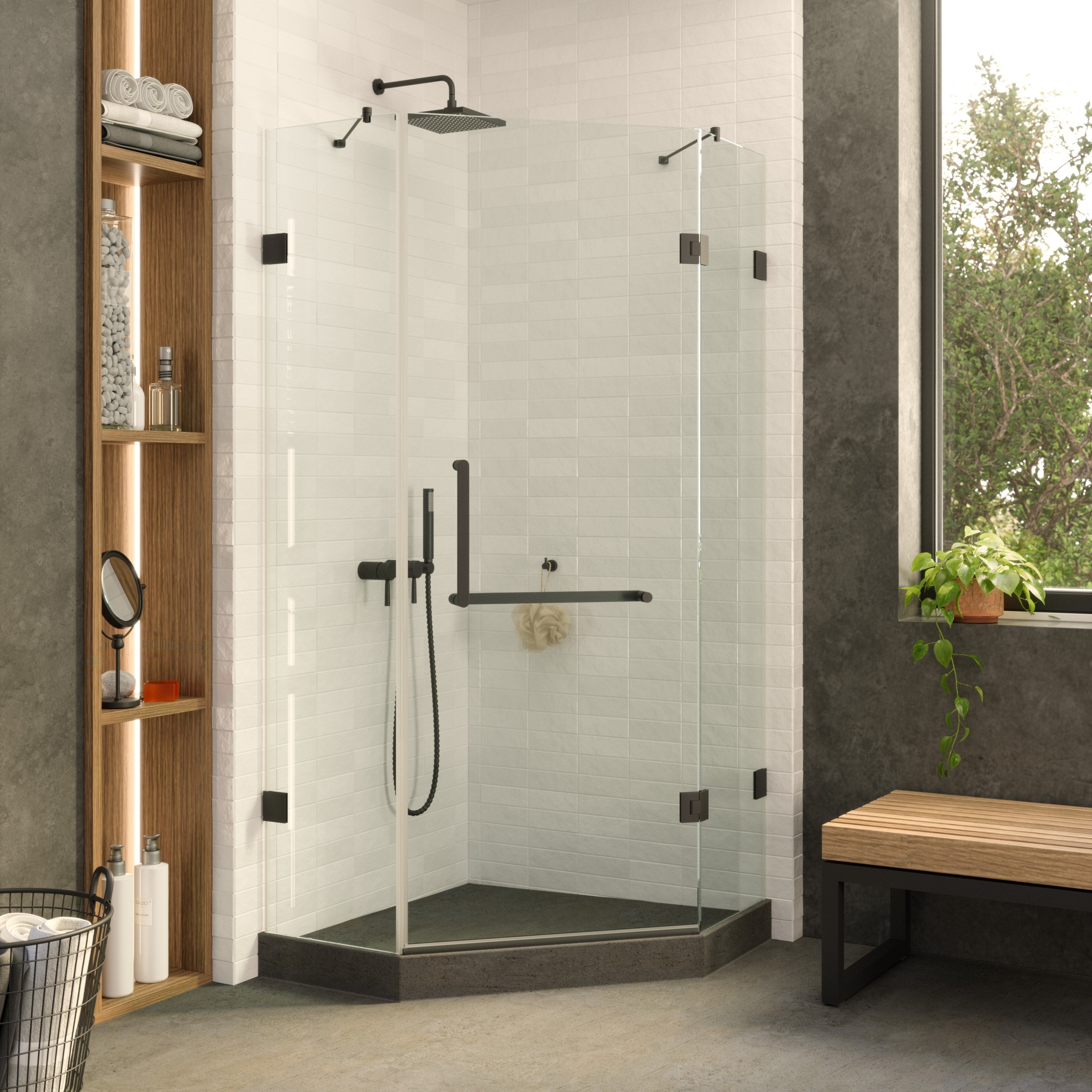 Shower Enclosure Neo Angle Frameless
