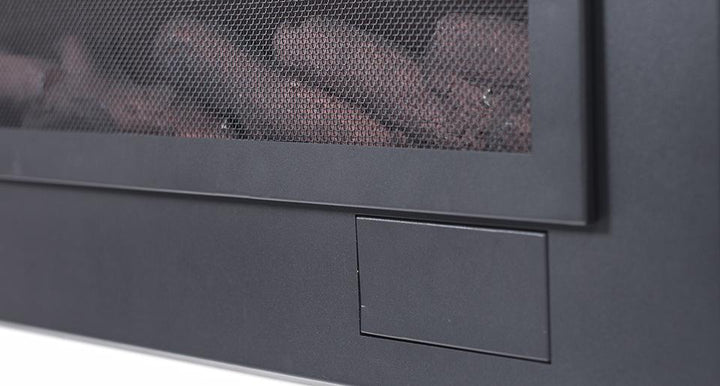 Touchstone Sideline Steel® 50" Recessed Electric Fireplace with Heat – 80013