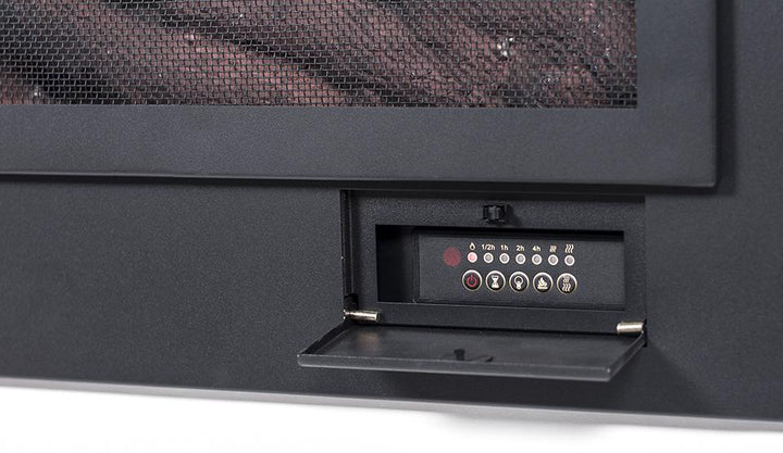 Touchstone Sideline Steel® 50" Recessed Electric Fireplace with Heat – 80013