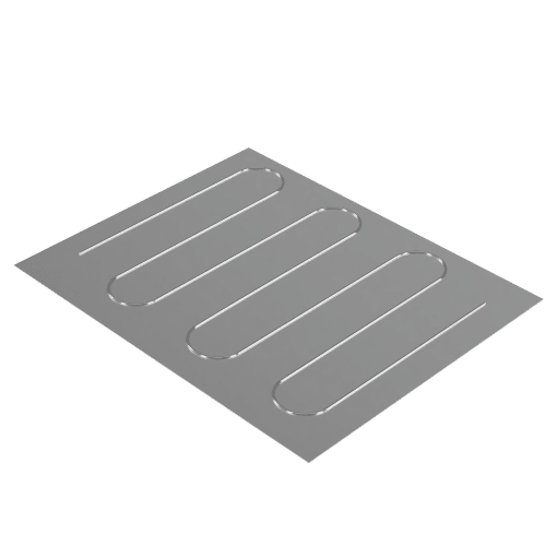 Warmup Foil Heater for under laminate, carpet and engineered wood, 240V, 1680W, 7.0 amps, 1.6'W x 85.4'L, Covers 140 Sq Ft of heated area