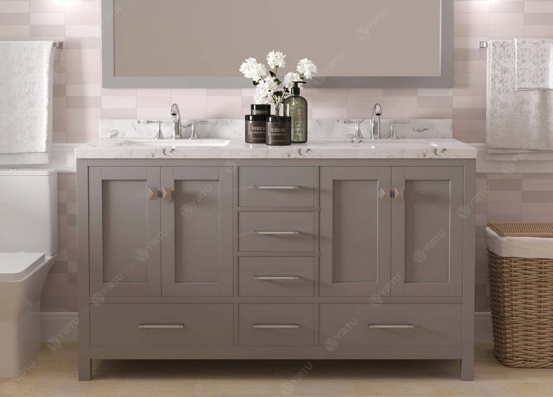 Caroline Avenue 60" Double Bath Vanity