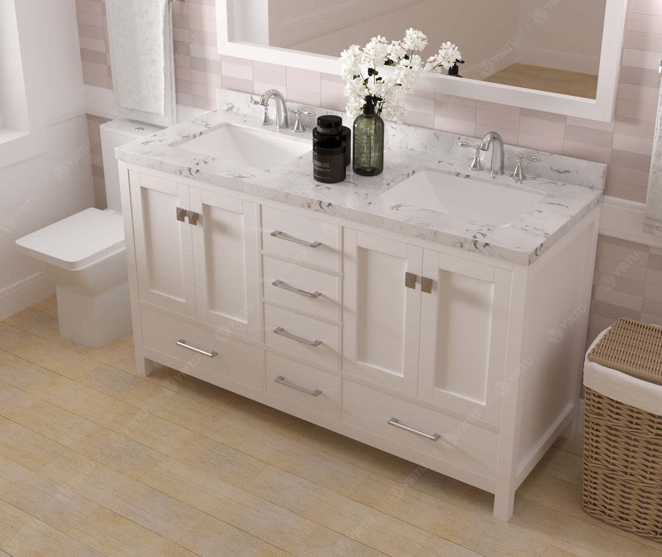 Caroline Avenue 60" Double Bath Vanity