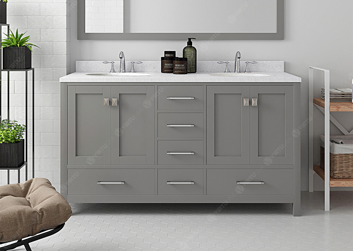 Caroline Avenue 60" Double Bath Vanity