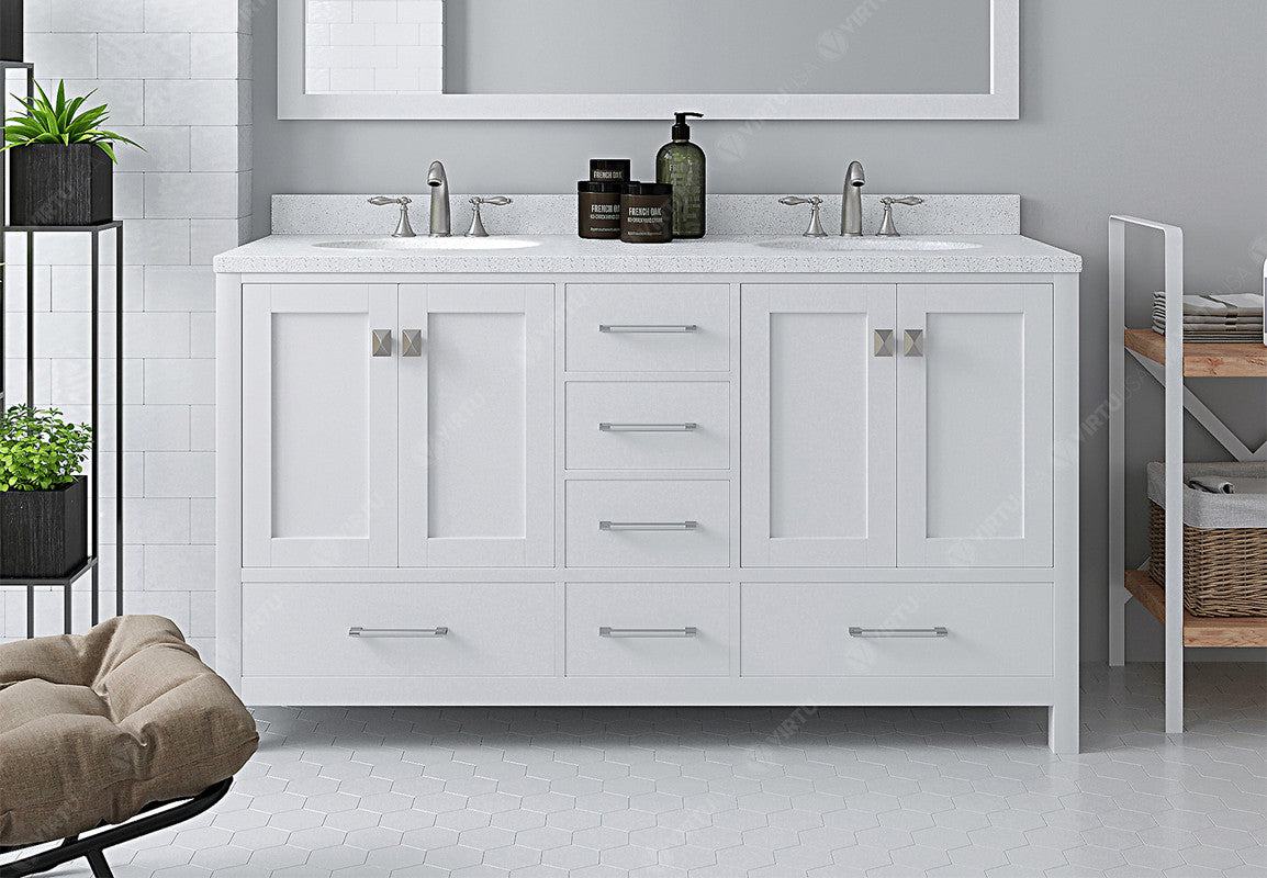 Caroline Avenue 60" Double Bath Vanity