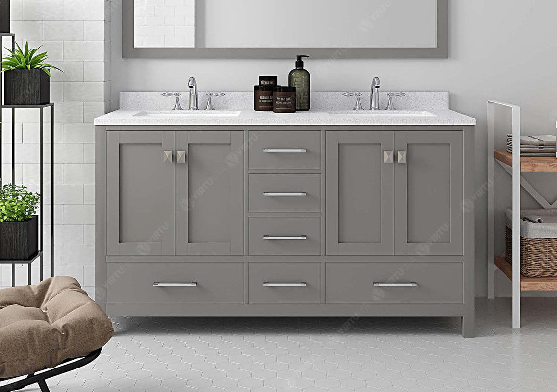 Caroline Avenue 60" Double Bath Vanity