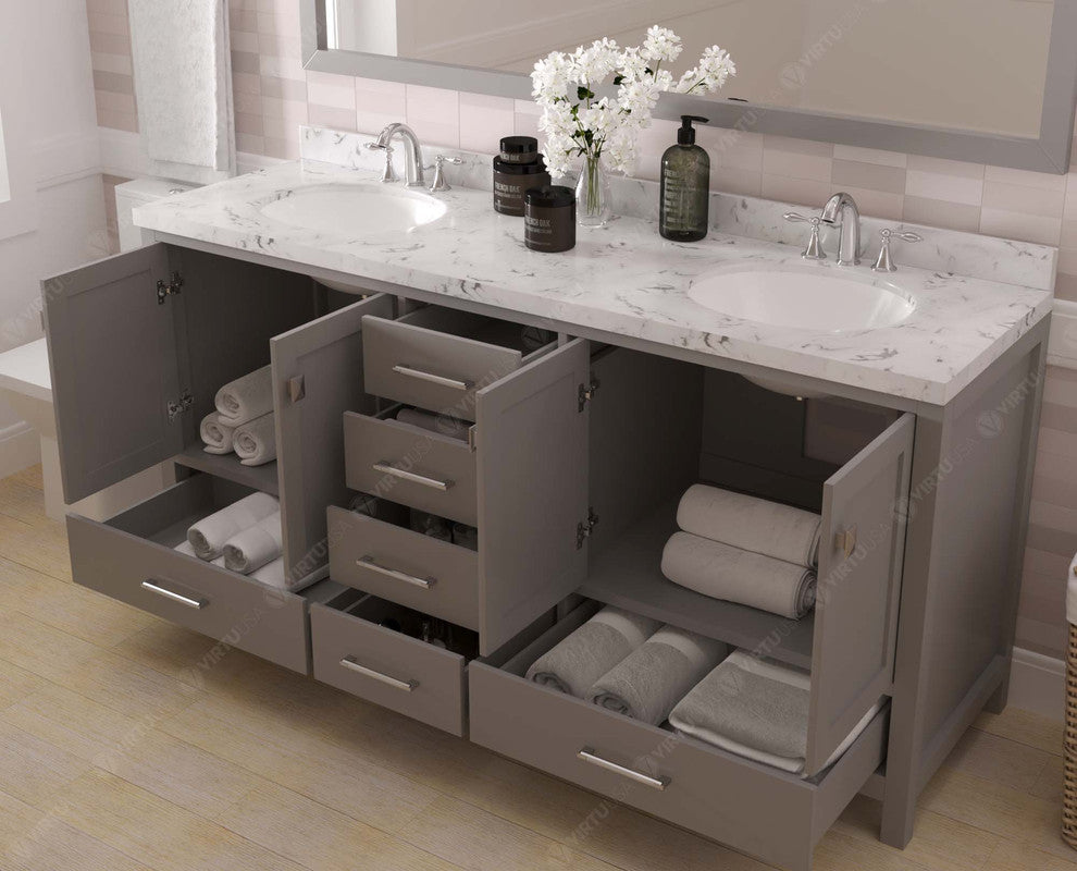 Caroline Avenue 72" Double Bath Vanity