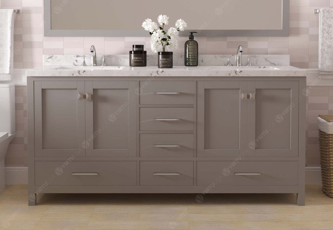 Caroline Avenue 72" Double Bath Vanity