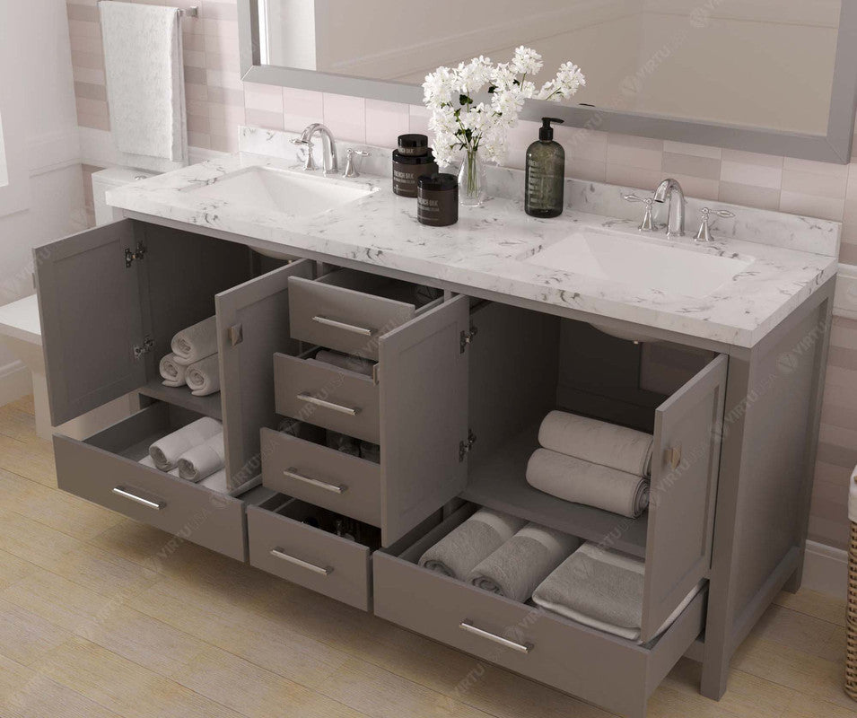 Caroline Avenue 72" Double Bath Vanity