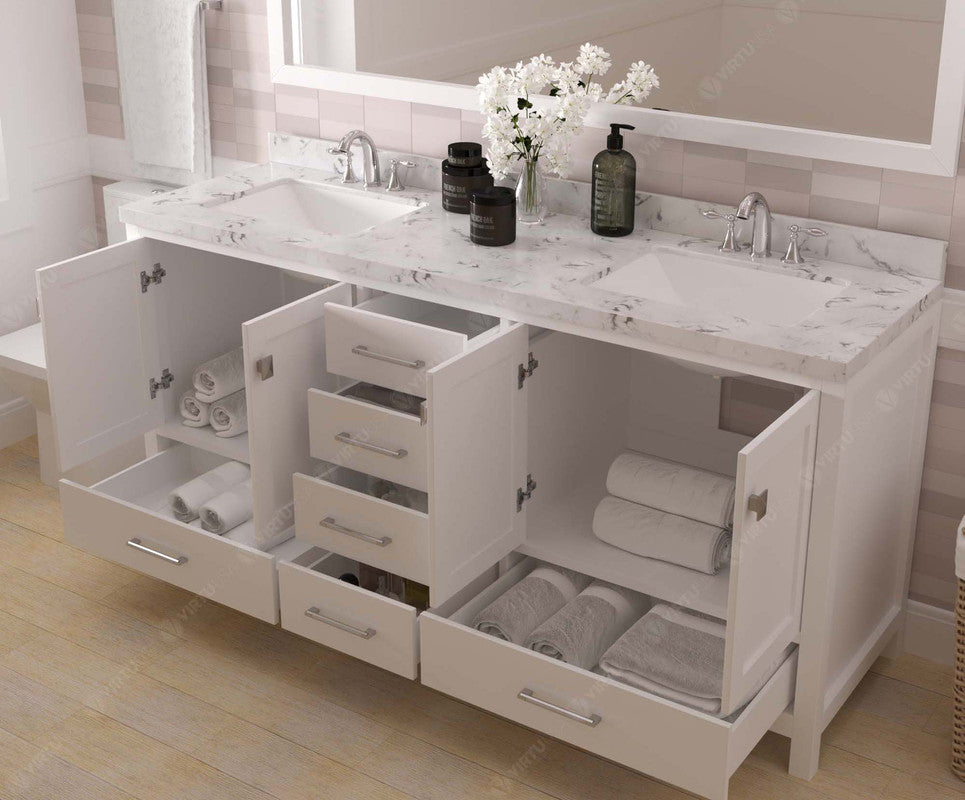 Caroline Avenue 72" Double Bath Vanity