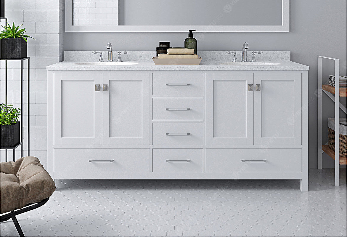 Caroline Avenue 72" Double Bath Vanity