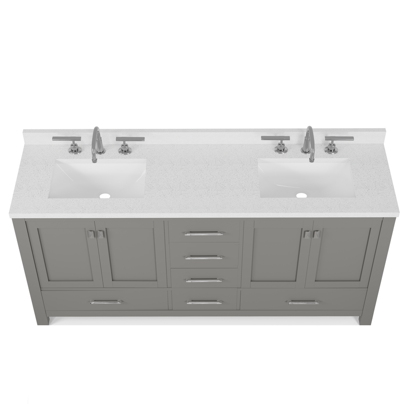 Caroline Avenue 72" Double Bath Vanity