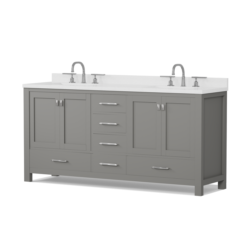 Caroline Avenue 72" Double Bath Vanity