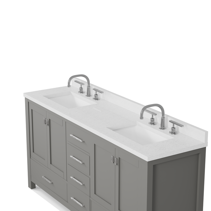 Caroline Avenue 72" Double Bath Vanity