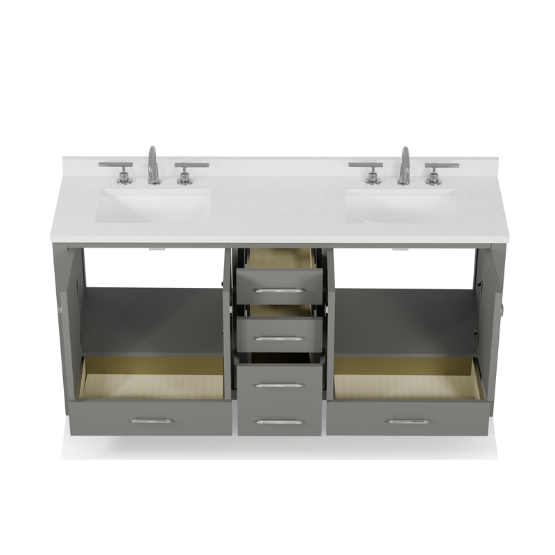 Caroline Avenue 72" Double Bath Vanity