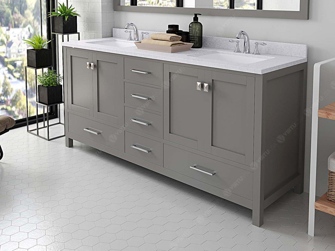 Caroline Avenue 72" Double Bath Vanity
