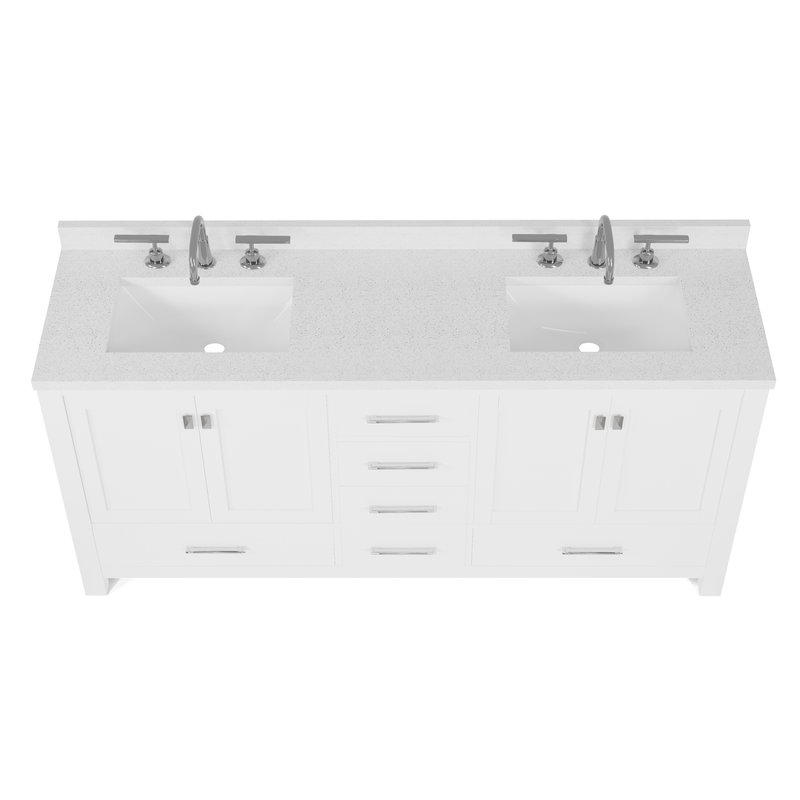 Caroline Avenue 72" Double Bath Vanity