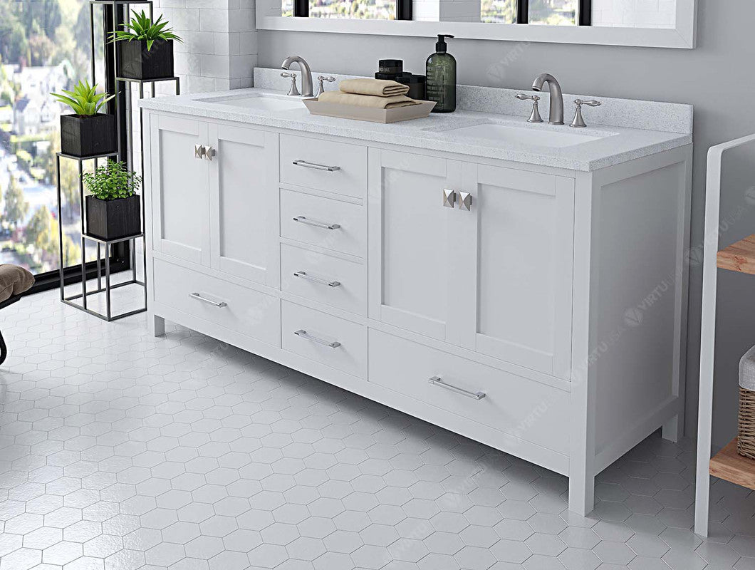 Caroline Avenue 72" Double Bath Vanity