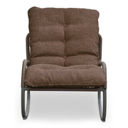 Moes Lyra Outdoor Rocking Chair Brown GE-1002-03
