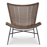 Moes Paige Outdoor Accent Chair Brown GE-1003-03