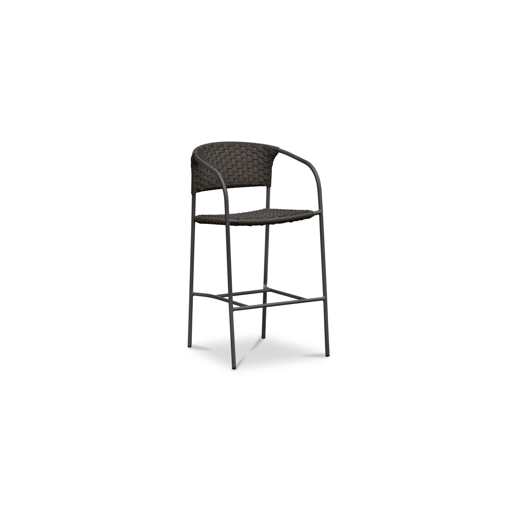 Moes Zola Outdoor Bar Stool Dark Brown GE-1007-20