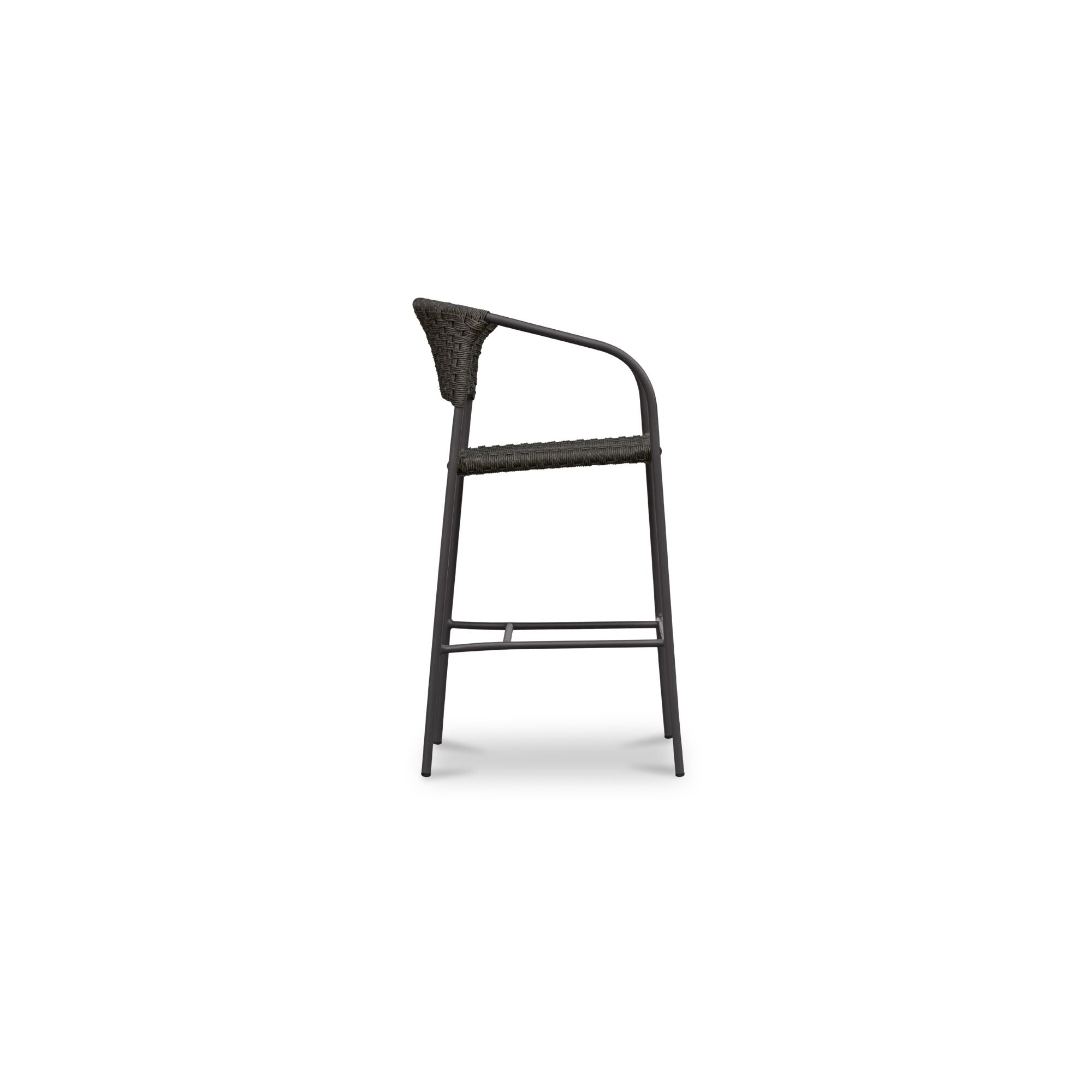 Moes Zola Outdoor Bar Stool Dark Brown GE-1007-20