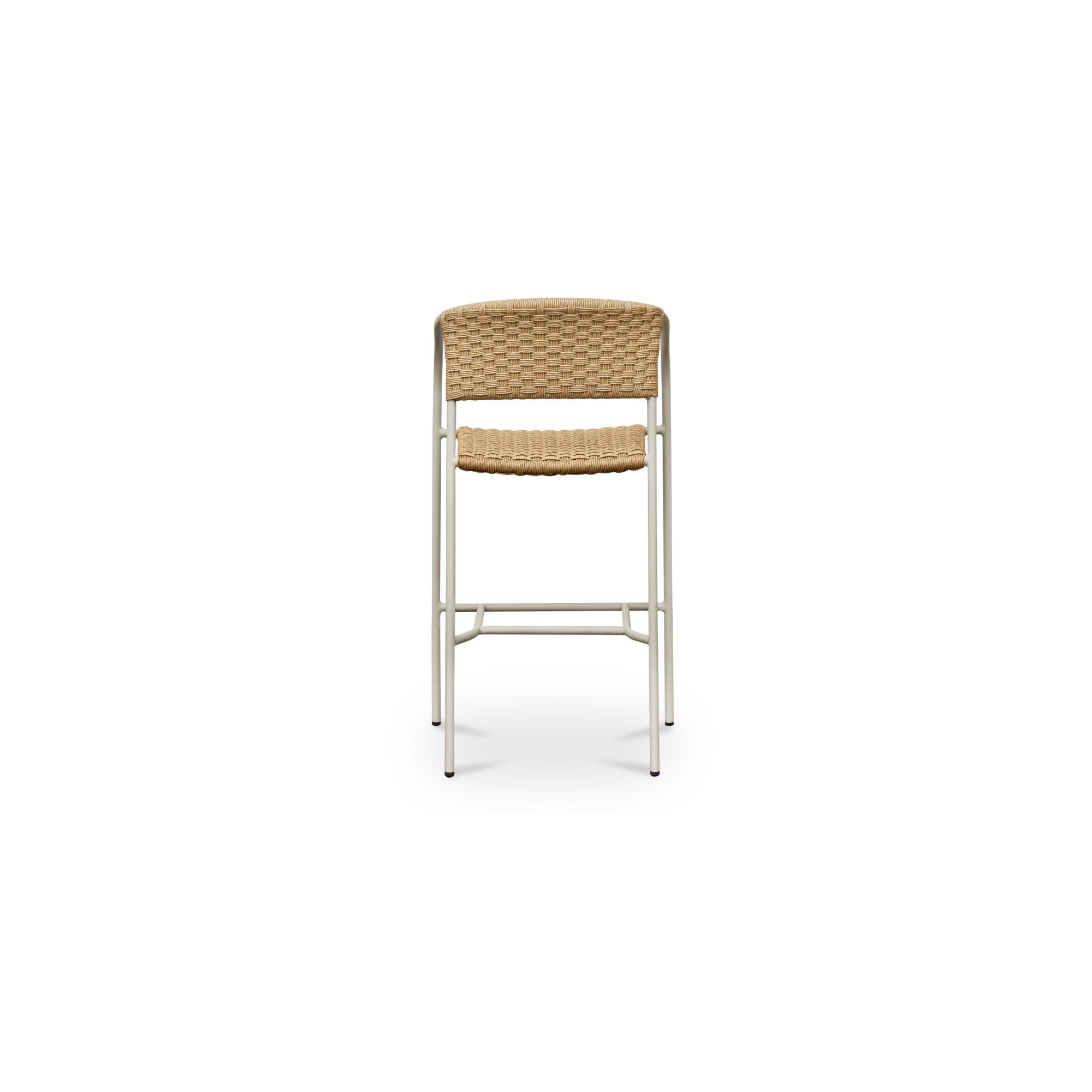 Moes Zola Outdoor Bar Stool Natural GE-1007-24