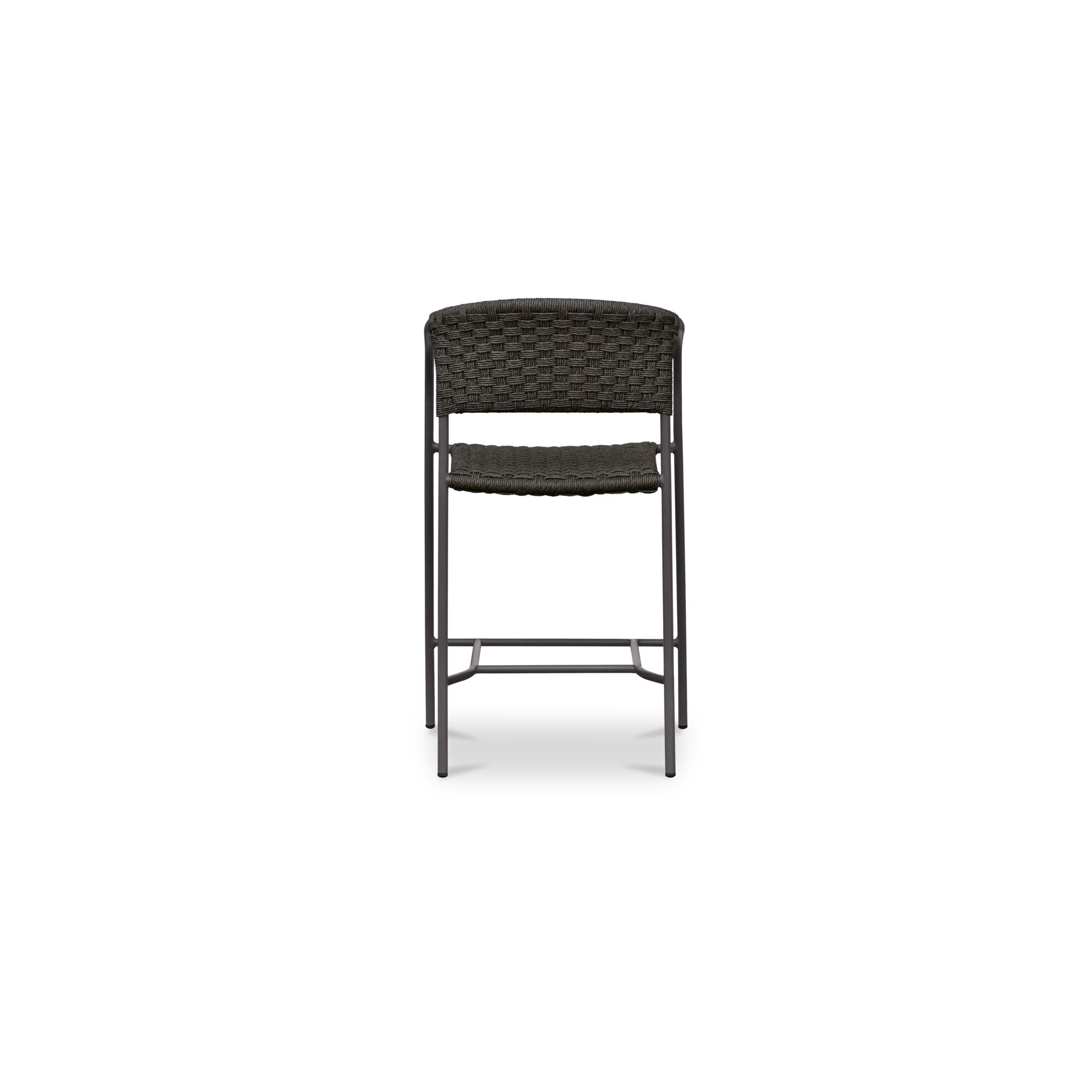Moes Zola Outdoor Counter Chair Dark Brown GE-1008-20