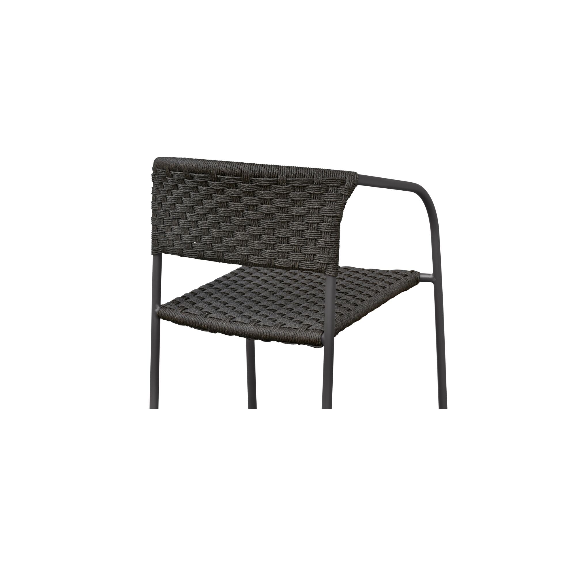Moes Zola Outdoor Dining Chair Dark Brown-Set Of Two GE-1009-20