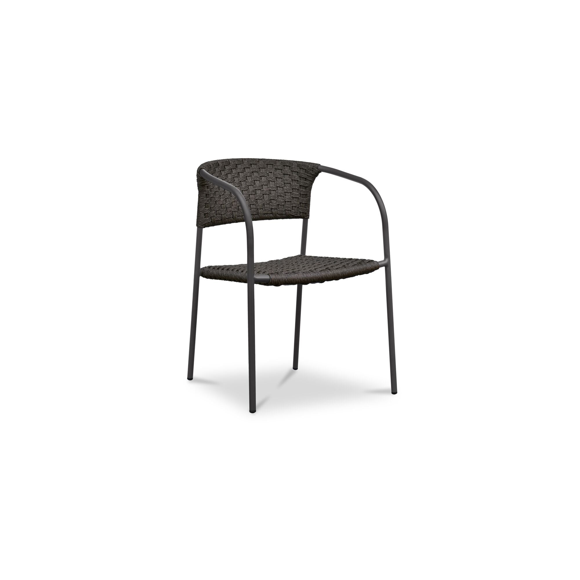 Moes Zola Outdoor Dining Chair Dark Brown-Set Of Two GE-1009-20