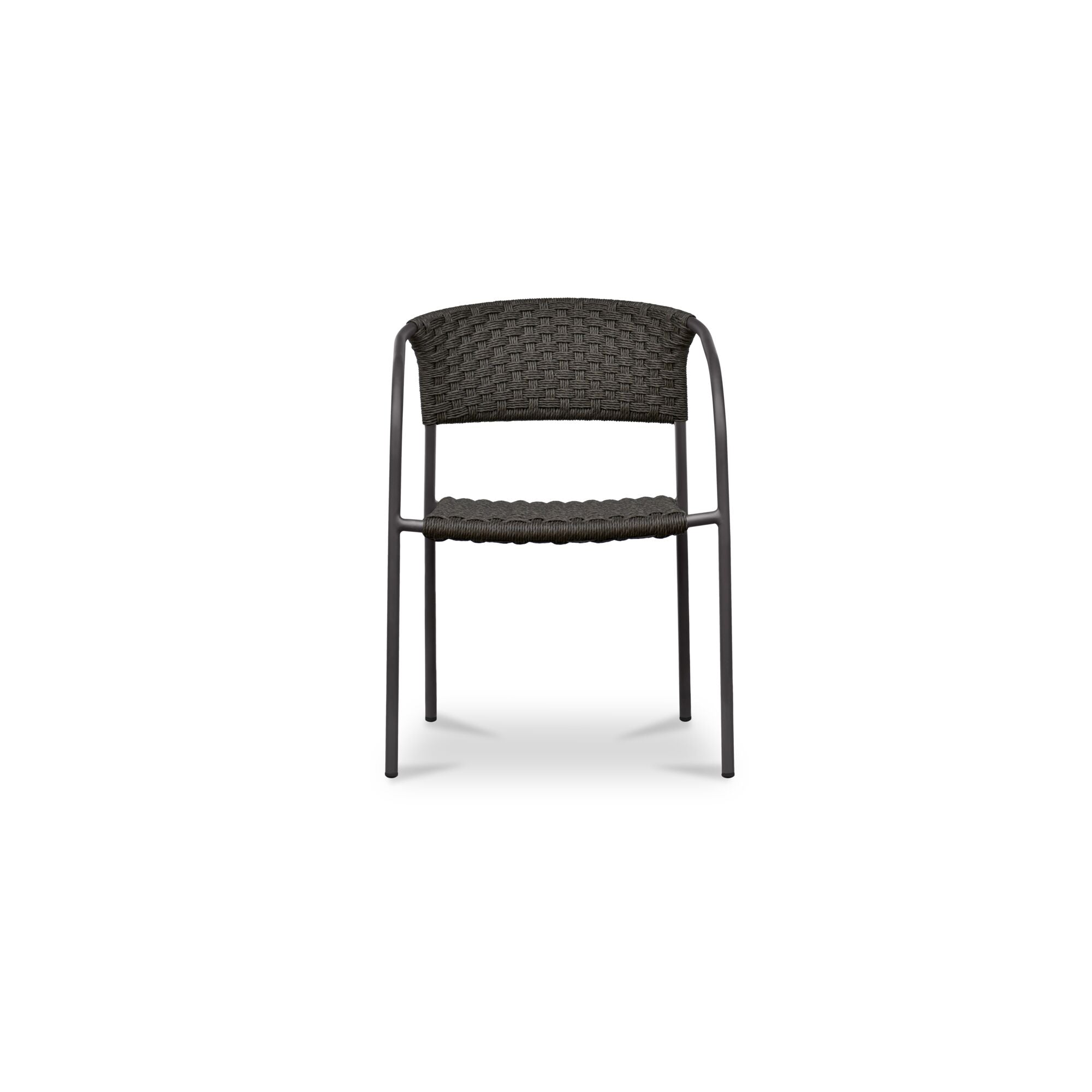 Moes Zola Outdoor Dining Chair Dark Brown-Set Of Two GE-1009-20