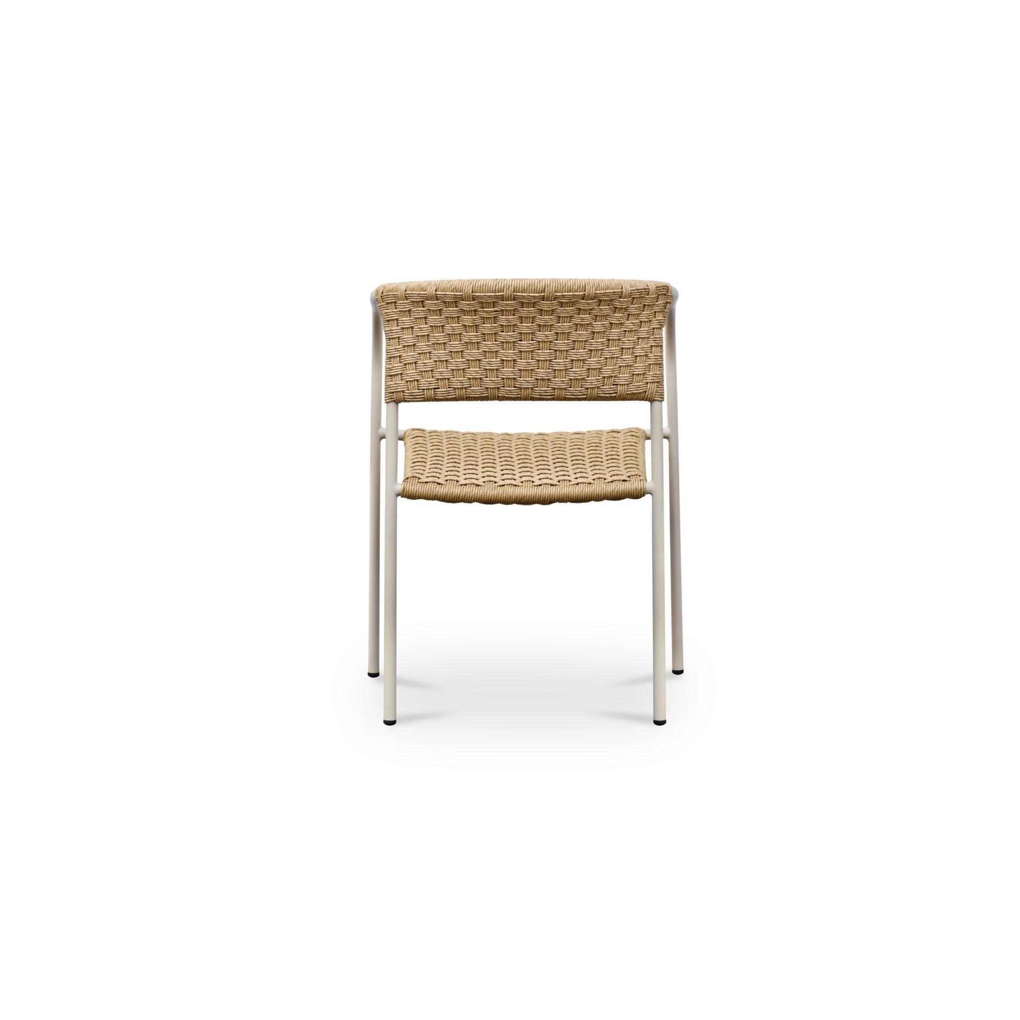 Moes Zola Outdoor Dining Chair Natural-Set Of Two GE-1009-24