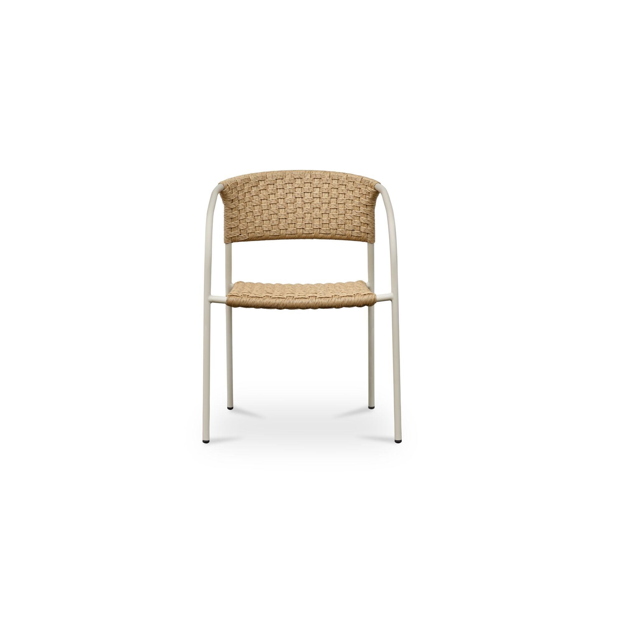 Moes Zola Outdoor Dining Chair Natural-Set Of Two GE-1009-24