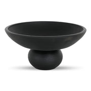Moes Asha Decorative Bowl Black Terracotta GK-1132-02