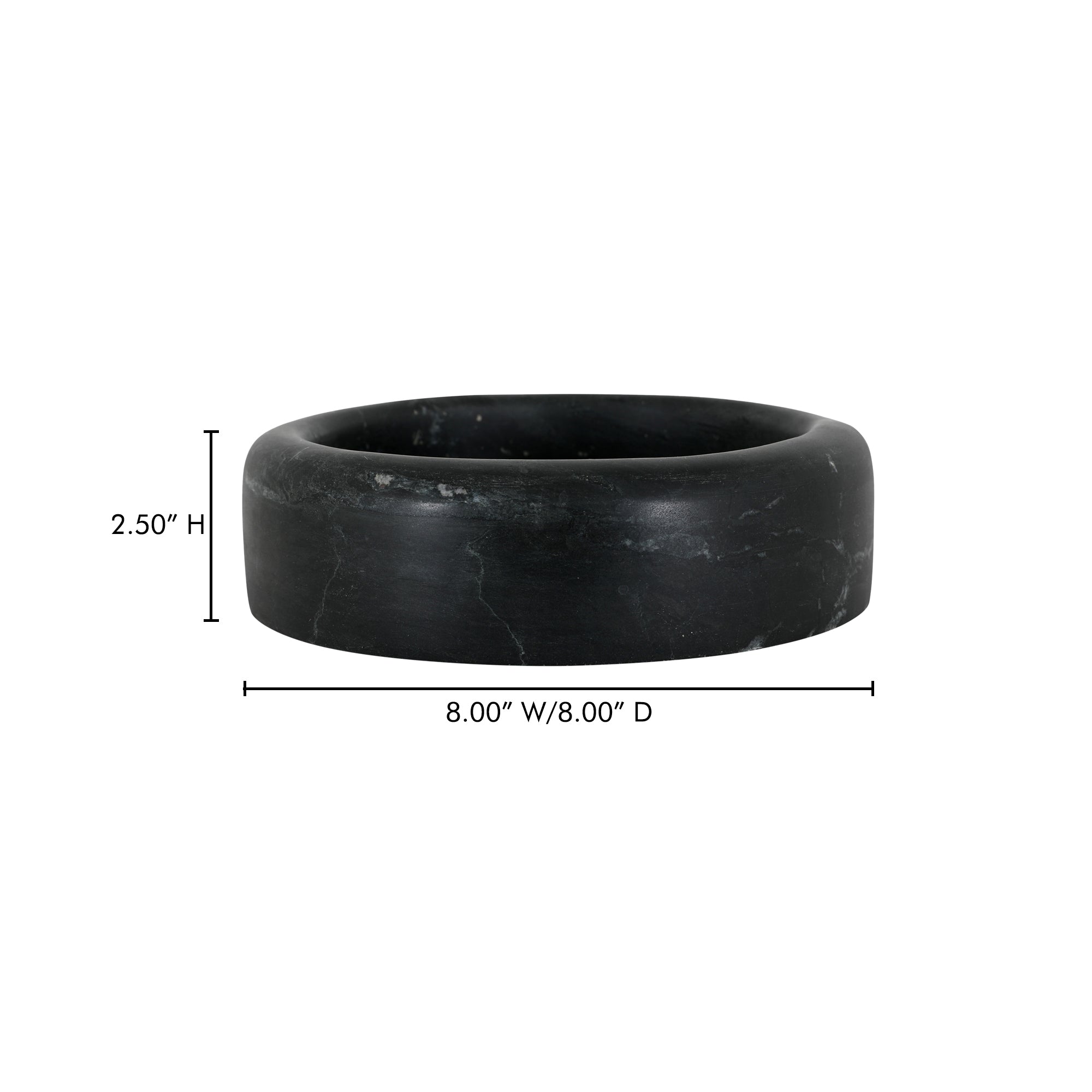 Moes Anais Catchall Black Marble GK-1135-02