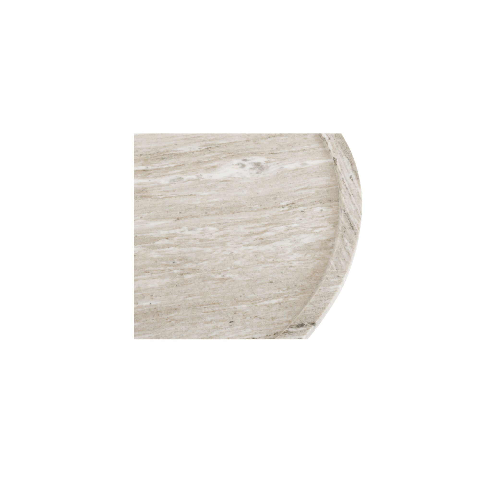 Moes Kimberley Coffee Table White Marble GK-1138-18-0