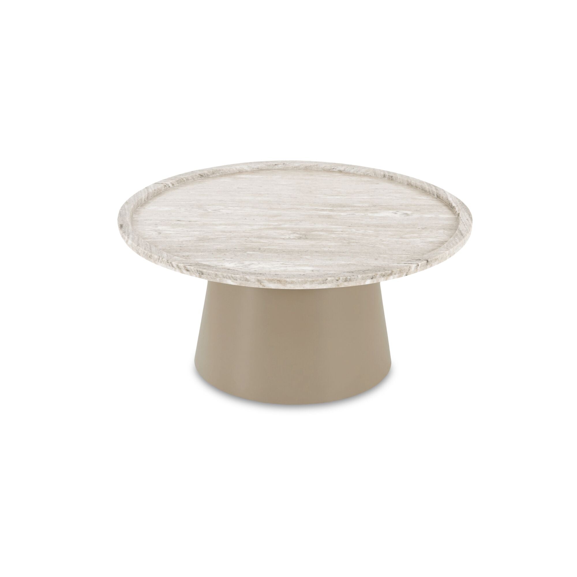 Moes Kimberley Coffee Table White Marble GK-1138-18-0