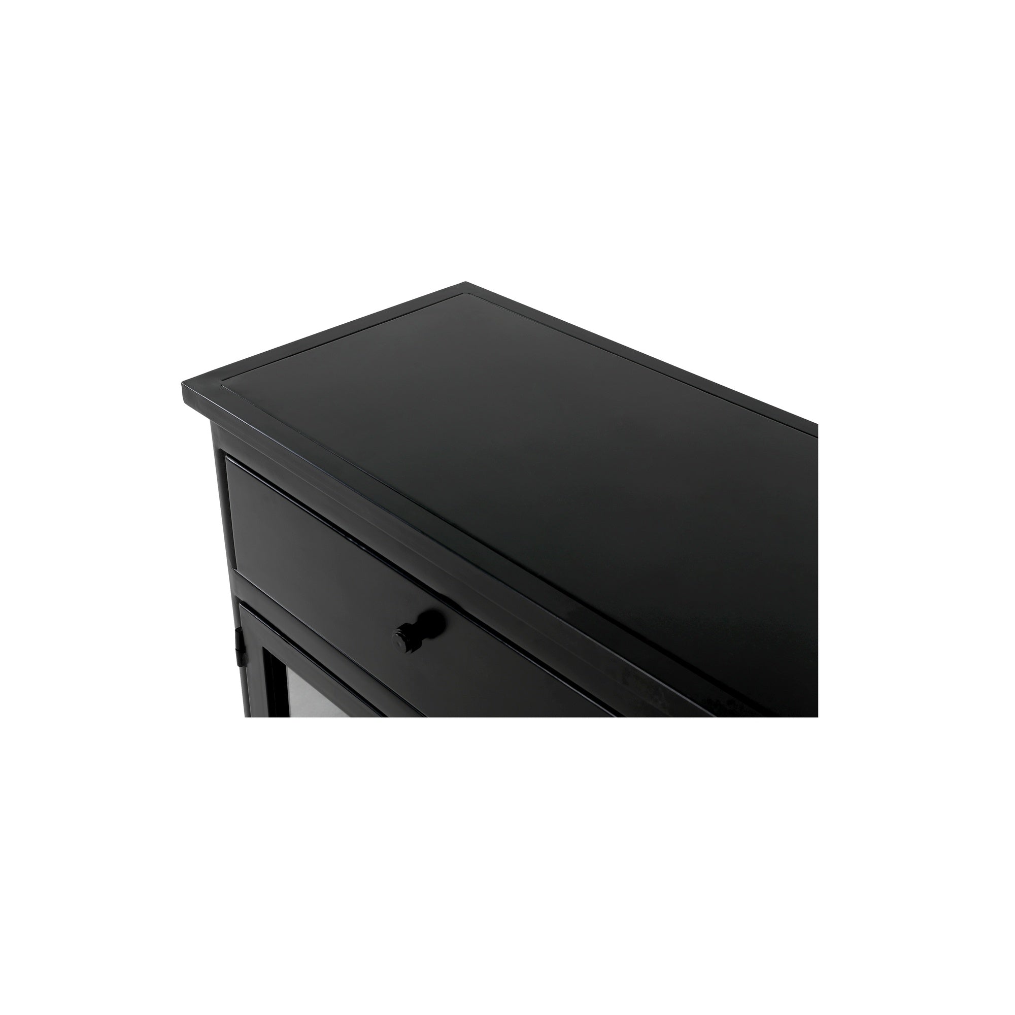 Moes Henry Metal Sideboard Black GK-1141-02